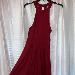 Amazon maroon dress